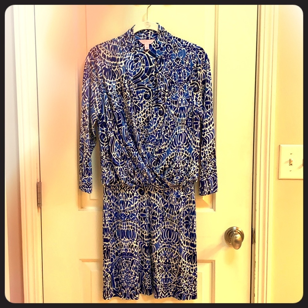 Lilly Pulitzer blue dress